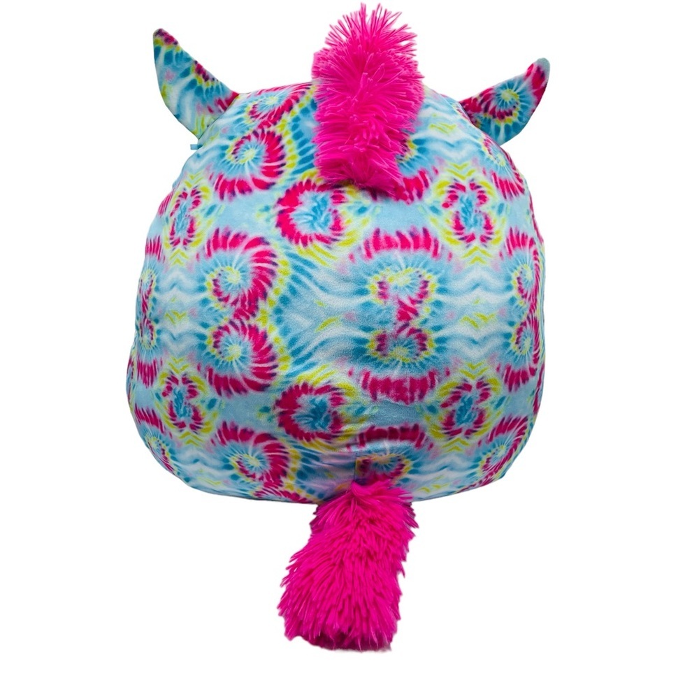 Squishmallows 16” Atlas Fun Color Tie Dye Unicorn Plush Stuffed Animal. - Picture 2 of 10